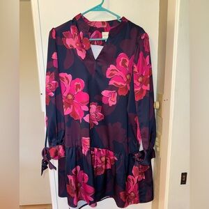 Adelyn Rae Pink and Purple Floral Dress